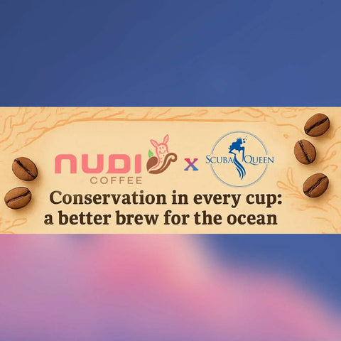 Collaborations with Scuba Queen USA at the 2025 Scuba Show - Nudicoffee