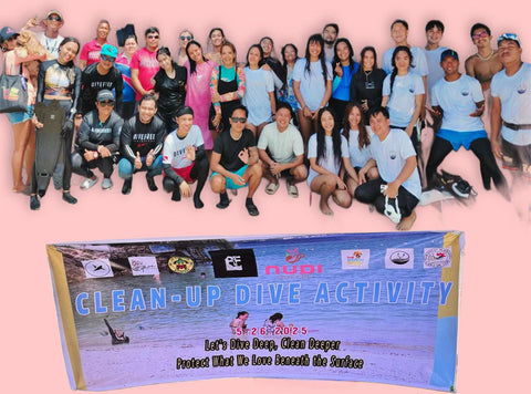 Our First Ocean Cleanup with Palautong Freedivers